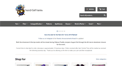 Desktop Screenshot of nerdgirlyarns.com